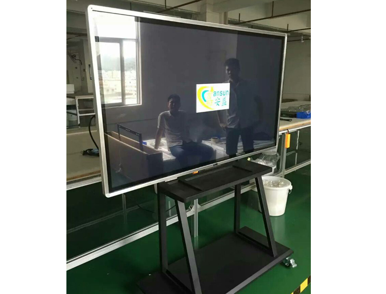 觸摸一體機帶移動支架