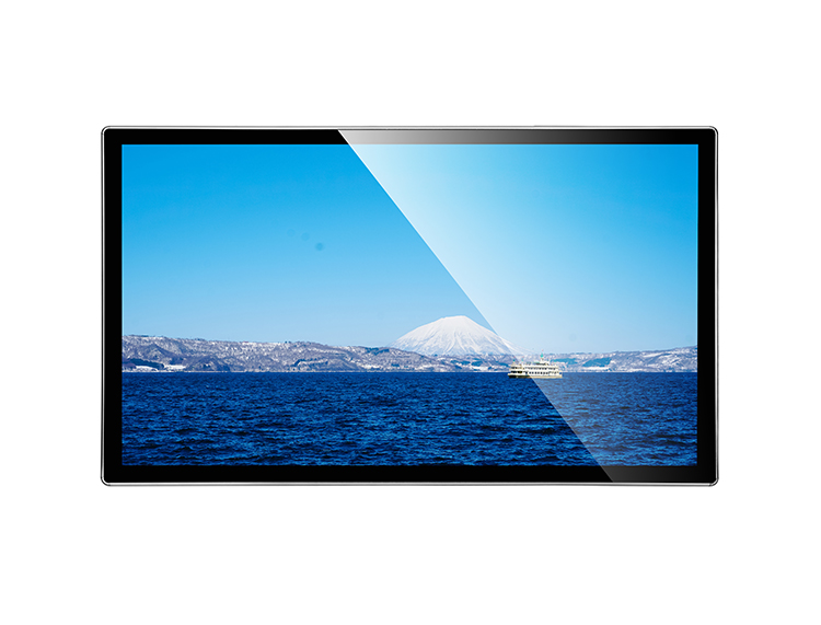 32寸壁掛廣告機-銀色