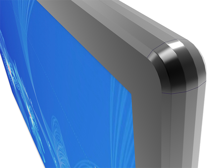 43寸壁掛廣告機-黑色