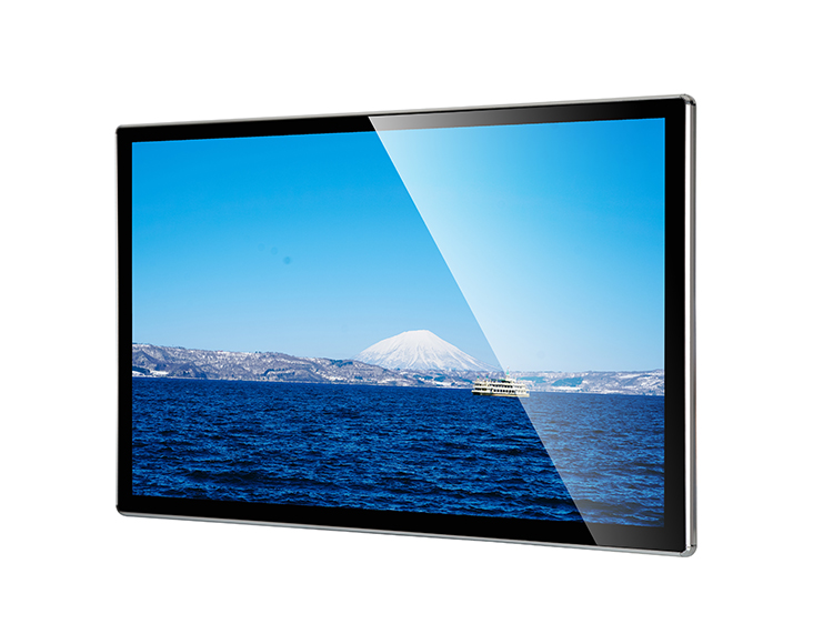 40寸壁掛廣告機-銀色